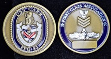FFG-52 USS CARR - First Class Association - Navy Challenge Coin picture