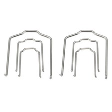 6x Radiator Hose Retaining Spring Horse Shoe Clip Clamp For BMW E39 E46 325i US picture