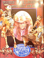 Buck Taylor Signed Old Fort Days Futurity & Rodeo Poster 2012 Western Art picture