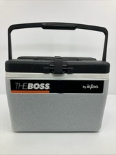 Vintage The Boss by Igloo Cooler  w/Tray and Strap Made In USA picture