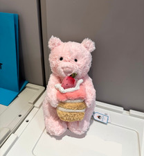 Jellycat Leola Bear with Strawberry Cake – Adorable Plush Toy picture
