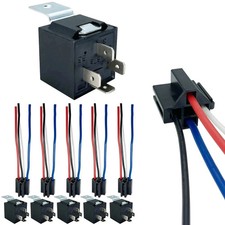 4-pin 40/30AMP 12V Relay Kit Spst 12-Volt 1-Pack Automotive Relay 1 pack picture