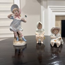 vintage bisque/ Porcelain Figurines Lot picture