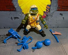 TMNT TEENAGE MUTANT NINJA TURTLES 1992 LIEUTENANT LEO NM CONDITION 100% COMPLETE picture