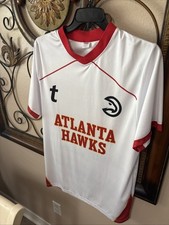 Atlanta Hawks Soccer Jersey Promotional SGA Giveaway Sz L Limited To 5000 NWOT picture
