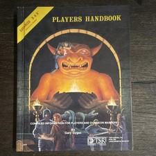 TSR Advanced Dungeons & Dragons Player’s Handbook 1978 Hardcover picture