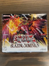 Yugioh Blazing Dominion Booster Box 1st Edition Factory Sealed picture