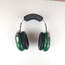 Vintage David Clark Straightaway Model 10A Hearing Protector Earmuffs Green USA picture