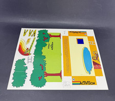 Vtg Pitfall Activision Atari Punch Out Cardboard Diorama Promotional picture