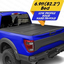 6.9FT Hard Low Profile Tonneau Cover For 2020-2026 Silverado/Sierra 2500 3500 HD picture