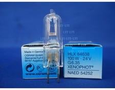   HLX64638 64638 24V100W G6.35 NAED 54252 XENOPHOT Halogen LAMP for B-480 *pt picture