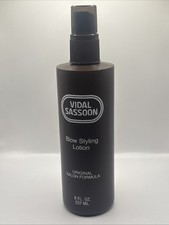 Vintage 1981 Vidal Sassoon Blow Styling Lotion 8 FL OZ picture
