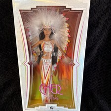 2007 Mattel ~  Bob Mackie CHER Half Breed Barbie Black Label Doll ~ NIB picture