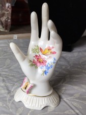Vintage Porcelain Hand With Butterflys picture