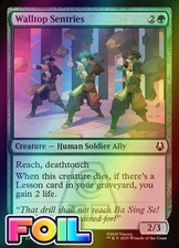 x1 Walltop Sentries FOIL TLA Avatar MTG 202 M/NM 1x picture