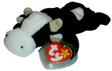 Ty Beanie Baby - DAISY the Cow (9 inch) MWMTs Stuffed Animal Toy picture