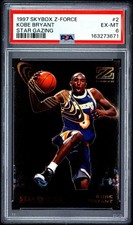 1997-98 Skybox Z-Force - Star Gazing Kobe Bryant #2 SG - PSA 6 picture