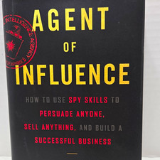 Agent of Influence by Jason Hanson Hardcover Sales & Selling Business Nonfiction picture