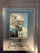 1999 Score Inscriptions, Ww-85,  Wesley Walls picture