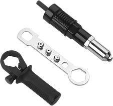 Kit Adaptador Remachadora Para Taladro Eléctrico 4 Cabezas Rivet Gun Drill picture