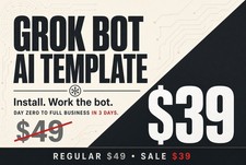 Grok Bot AI Template – Install & Work With the Bot | Day 0 to Full Business in 3 picture