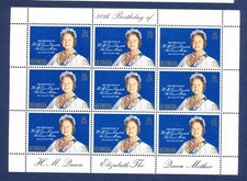 (96) - BERMUDA - Scott 401a - MNH  S/S - Queen Mother - 1980 picture