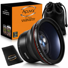 67MM 0.43x HD Wide Angle Camera Lens w/ Macro for DSLR – Photo & Video Lens picture