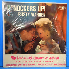 RUSTY WARREN KNOCKERS UP LP 1960 ORIGINAL SHRINK GREAT CONDITION VG+/VG++A picture