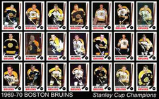 1969 1970 BOSTON BRUINS Stanley Cup Champions Team Poster Decor Birthday Gift 70 picture