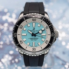 2023 Breitling Superocean Automatic 44 Turquoise | A17376211L2S1 | Full Set picture