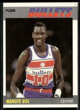 1987-88 Fleer #13 Manute Bol picture