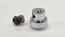DW Vintage Mini Turret Lug – Single Point / One Screw Mount – Chrome picture