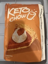 KETO CHOW Pumpkin Spice Caramel - Sealed Bag 21 Servings 10/2029 Limited Edition picture