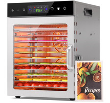 Deshidratador de Alimentos 12 Bandejas Acero con Temporizador Digital picture