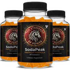 (3 Pack) Soda Peak Male Gummies, SodaPeak Support Supplement (90 Gummies) picture