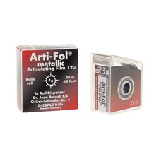 Bausch BK28 Arti-Fol II Metallic Articulating Film Black/Red 20 m Dispenser picture