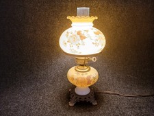 Vintage Gone with the Wind Hurricane Lamp - GWTW Parlor Lamp - L&L MFG  3-Way picture