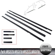 New Front & Rear Molding Set For Mitsubishi Lancer 2002-2007 MR525755 MR525756 picture