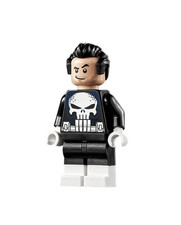 NEW LEGO Punisher Minifigure sh0722 76178  Spiderman Brand new Day Marvel picture