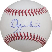 Ozzie Smith Autographed/Signed Saint Louis Cardinals OML Baseball Fanatics 50817 picture