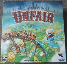 Unfair Board Game By Joel Finch Build & Operate Theme Parks Complete picture