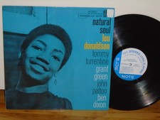 Lou Donaldson - The Natural Soul LP - BLUE NOTE - Stereo Ear NY USA VG+ picture