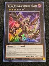 Wollow, Founder of the Drudge Dragons Darkwing Blast DABL-EN047 YGO TCG NM/M Foi picture
