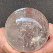 3.06LB TOP Natural smoky Quartz Sphere Crystal Ball Healing -GL picture