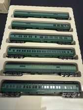 Con-Cor N Scale Passenger Car 6-Pack Set NEW- Open Box  picture