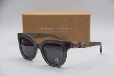 NEW SHWOOD EYEWEAR LORANE GREY POLARIZED AUTHENTIC FRAMES SUNGLASSES 52-22 picture