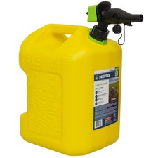 Scepter 5 Gallon SmartControl Dual Handle Diesel Fuel Container, FSCD571, Yellow picture