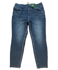 NWT Halara Sz XL High Waisted Jeggings Stretch Jeans Blue 7/8 Modern Flex Denim picture
