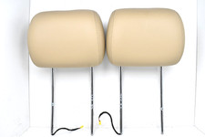 2007 2012 Mercedes GL450 Front Beige  Leather Left Right Seat Headrest Set OEM picture