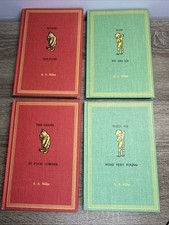 1961 Set 4 Winnie the Pooh Books By A A Milne Illustration By Ernest Shepard VTG picture